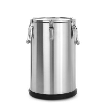 Dělený přenosný kontejner, HENDI, Profi Line, 35L, ⌀330x(H)570mm | 710302